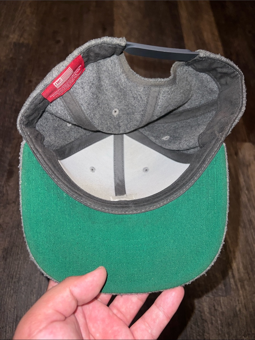 The Marathon Continues wool snapback - Picture 2 of 4